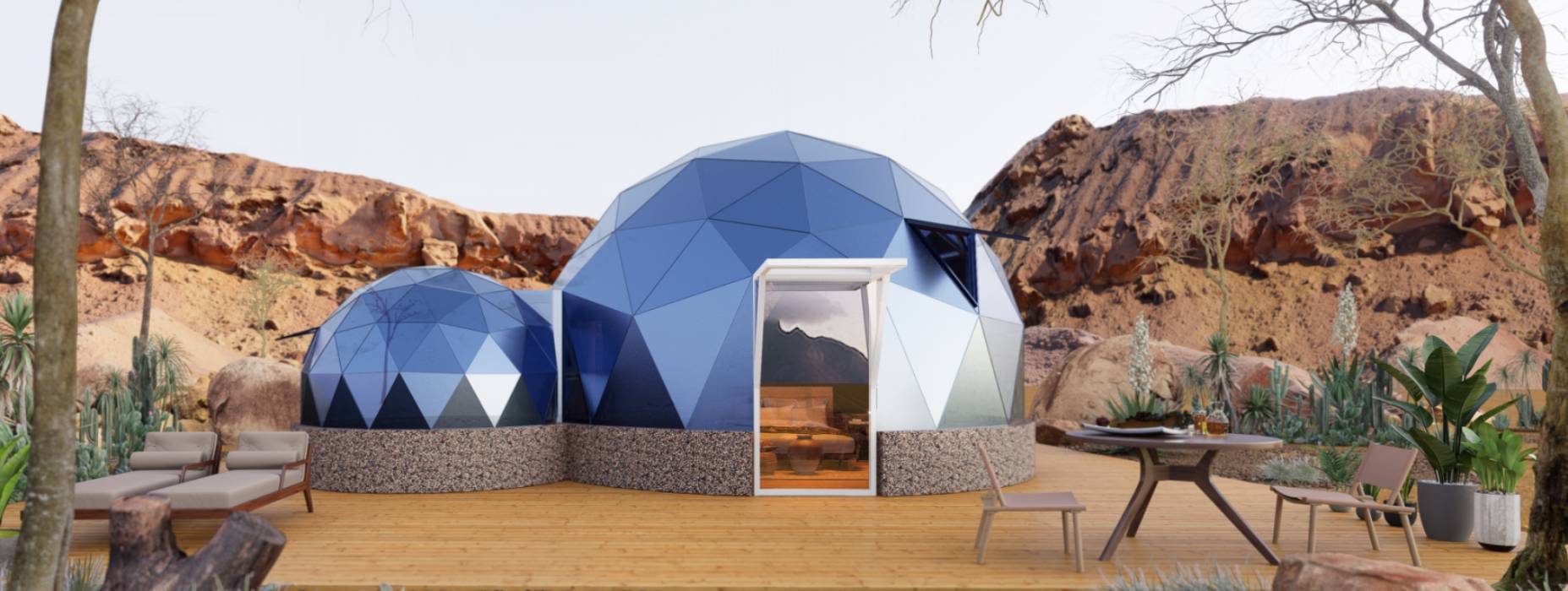 桃源县球形智能光伏玻璃星空房